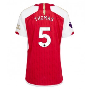 Arsenal Thomas Partey #5 Koszulka Podstawowych Kobiety 2023-24 Krótki Rękaw